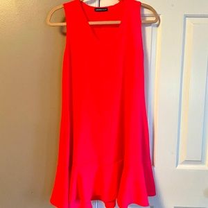 Summer pink A line dress